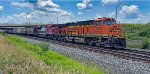BNSF 6852 leads G111 east.
